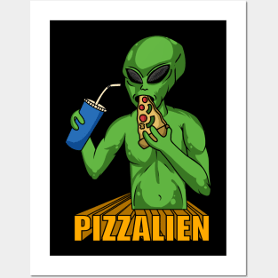 PIZZALIEN Posters and Art